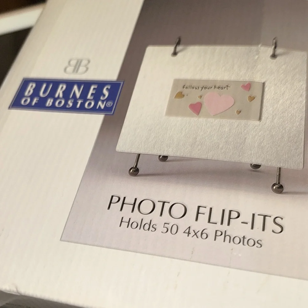 NWT Burnes of Boston flip photo holder